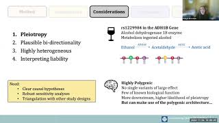 PGC WWL Using Mendelian randomisation for psychiatric and behavioural traits [upl. by Nuoras667]