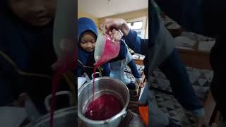 SD IT ALFATAH MEMBUAT AGER JELLY BERTEMA MERAH amp PUTIH [upl. by Tavi]