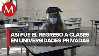 Estudiantes regresan a clases presenciales en Universidad Anáhuac México [upl. by Joana]