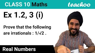 Prove that 1root 2 is irrational  Ex 12 3 Class 10  Teachoo [upl. by Ikairik486]