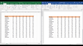 How to Insert amp Link Entire MS Excel Sheet Into Word Easy [upl. by Aedrahs]