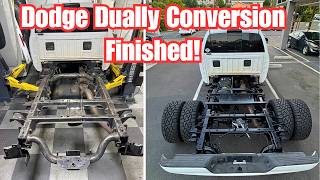 Dodge Ram 3500 Dually Conversion Finished [upl. by Drandell]