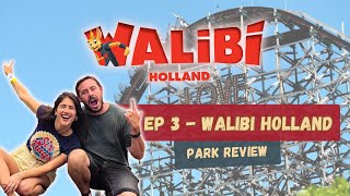 Ep 3  Walibi Holland Park Review [upl. by Amandie]