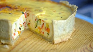 QUICHE SALUDABLE DE VERDURAS [upl. by Eceirtal]