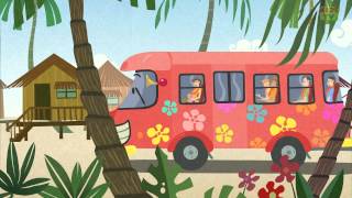 Wheels On The Bus  Fun Kids Nursery Rhymes Compilation [upl. by Nibur]