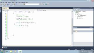 Commenting Code in Visual Studio [upl. by Esinehs]