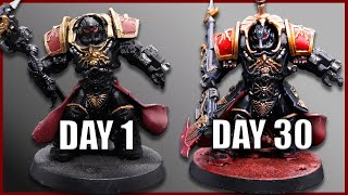 How I Became a Decent Warhammer Painter in Only 30 Days [upl. by Llerod98]