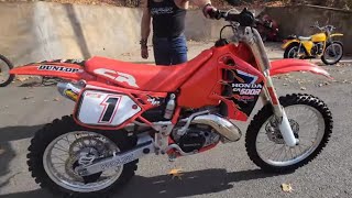 THE BIG BORE HOLY GRAIL  1989 HONDA CR500R HOLE SHOT MONSTER [upl. by Paschasia]