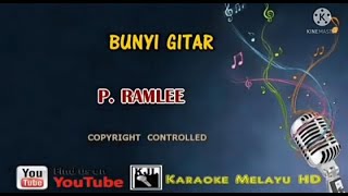 Bunyi gitar  P ramlee Karaoke tanpa vokal [upl. by Jeffries]