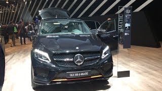 MercedesBenz GLE 350d Coupé OrangeArt Edition 2017 In detail review walkaround Interior Exterior [upl. by Lexy890]