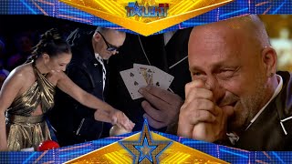 ESPECTACULAR TRUCO de MAGIA que gana el PASE DE ORO  Audiciones 6  Got Talent España 2022 [upl. by Mateo]