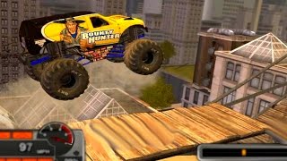 Обзор бигфутгонок в игре Monster Jam Battlegrounds 2015 [upl. by Locklin983]