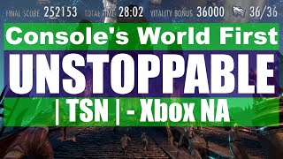 ESO Console’s World First Unstoppable  TSN  Lucent Citadel Trifecta  Xbox NA Healing [upl. by Garett660]