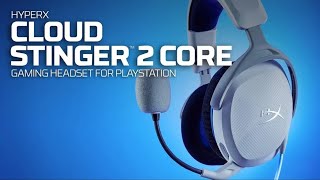 HYPERX CLOUD STINGER 2 CORE GAMING HEADSET  BEST GAMING HEADSET  HEADSET FOR PCPS4PS5 [upl. by Yt881]