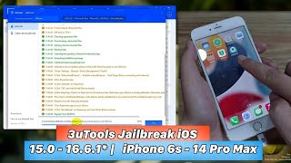 3UTOOLS  Jailbreak iOSiPadOS 150  1661  A9  A16 M1  M2  iPhone 6s  14 Pro Max [upl. by Vonnie]