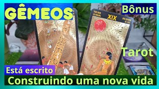 ♊️GÊMEOS🏆BÔNUS🏆 RECONSTRUINDO A SUA VIDA DO JEITO CERTO 💫✨️gêmeos tarot [upl. by Moria449]