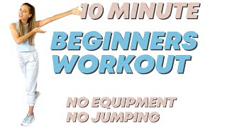 10 Minute Beginners Workout at Home [upl. by Iris]