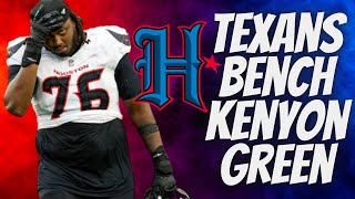 Houston Texans Bench Kenyon Green [upl. by Cole]