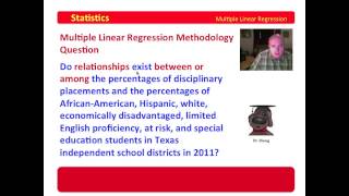 4 Multiple Linear Regression  Writing Research Questions [upl. by Novart]