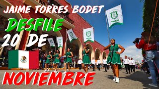 🇲🇽 Escuela JAIME TORRES BODET en el Desfile de 20 de NOVIEMBRE en HUAJUAPAN 2024 [upl. by Eicirtap]