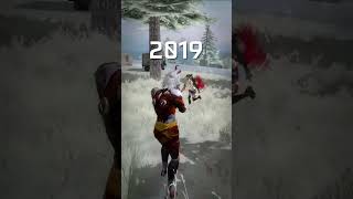 Winter land 2024 vs 2019 freefire [upl. by Pinckney]