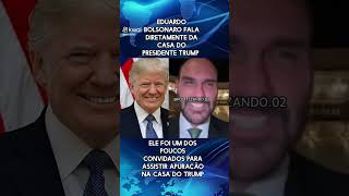 Eduardo Bolsonaro direto da cada branca shorts [upl. by Purdy]