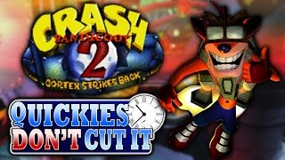 Crash Bandicoot 2 Cortex Strikes Back Review  Quickies Dont Cut It [upl. by Asaret]