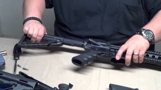 Accessorizing your Ar Part 3 How To Replace your Grip amp Stock [upl. by Enicul547]