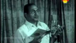 Man Re Tu  Rafi sahab Live Video [upl. by Ettereve]