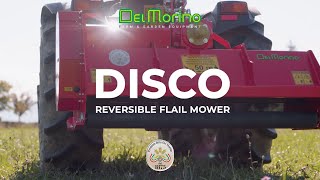 🇬🇧  Reversible flail mower DISCO  Del Morino [upl. by Emsmus]