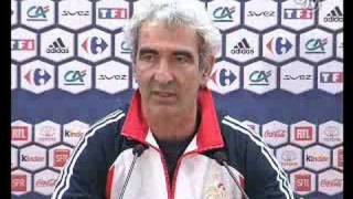 Euro 2008  Domenech  quotPréparer le Mondial 2010quot [upl. by Evan]