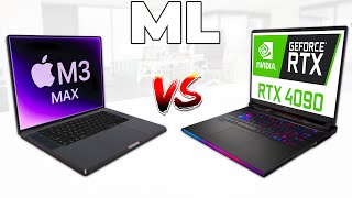 Apple M3 Max MLX beats RTX4090m [upl. by Jocko]