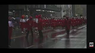 Jonesboro High School Marching Band BackStabbers Macy’s Thanksgiving Day Parade 2024 [upl. by Gaut471]