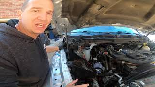 2015 RAM 67 3500 Coolant Resevoir change [upl. by Lechner]