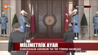 Cumhurbaşkanlığında Muhafız Askerlerine Milimetrik Ayar [upl. by Melly442]