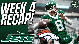 WHAT ARE WE DOING  Denver Broncos vs New York Jets RECAP amp REACTION  Week 4 2024 [upl. by Airlee]