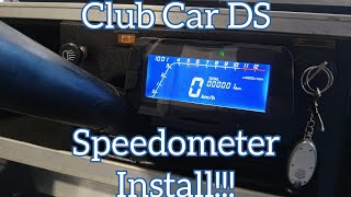 Universal speedometer on a Club Car DS [upl. by Karola]