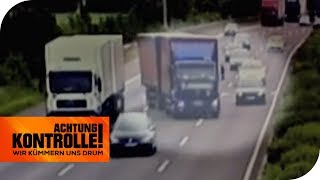 quotTodesstreckequot Autobahn 2 Polizei erwischt fahrlässige LKWFahrer  Achtung Kontrolle  kabel eins [upl. by Isidor204]