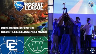 2024 Detroit Catholic Central ESports Assembly  Rocket League vs West Catholic Falcons [upl. by Papotto851]