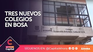 La Secretaría de Educación entregó tres nuevos colegios en Bosa [upl. by Barbabas876]