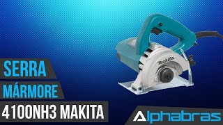 Alphabras  Serra mármore Makita 4100NH3 [upl. by Nickolas]