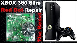 How to fix Xbox 360 Slim RROD  Red Dot of Death Reset Solution👍 [upl. by Enelrad]