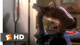 ET The ExtraTerrestrial 210 Movie CLIP  Getting Drunk 1982 HD [upl. by Lleznov789]