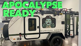 Apocalypse Ready Travel Trailer Rog 12RK Survival Series [upl. by Gathard]