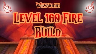 Wizard101 Level 160 Fire Build [upl. by Bough]