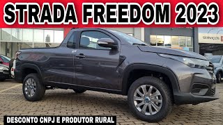 NOVA FIAT STRADA FREEDOM 13 CS 2023 [upl. by Ute]