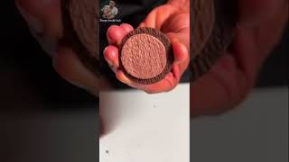 Chocolate ice cream बनाउने तरीका shortsfeed funny ￼￼ [upl. by Doomham]