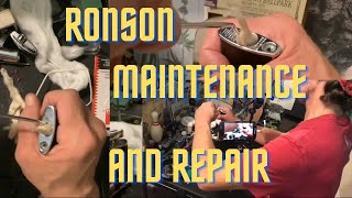 Definitive Guide To Ronson Automatic Lighter Repair Part 2 Mechanism ReassemblyWadding Removal [upl. by Nahn815]