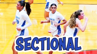 ILLINOIS BASKETBALL  Nazareth Academy vs Lyons Varsity Girls Sectional [upl. by Yhtuv]