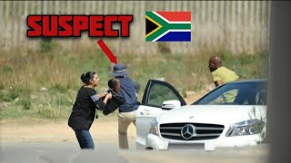 When Car Hijackers Are Caught On Camera In South Africa 🇿🇦 [upl. by Nawtna]